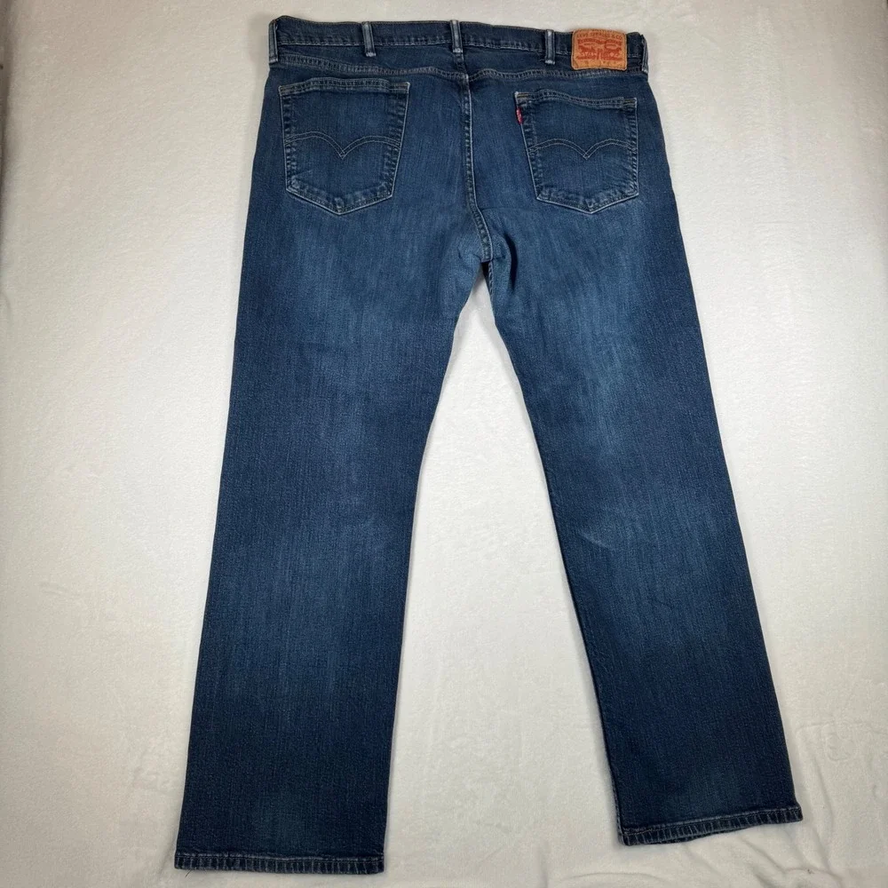 Levis 559 Relaxed Straight Jeans Mens 40x30 Dark Wash Blue‎ Denim 00559-0426